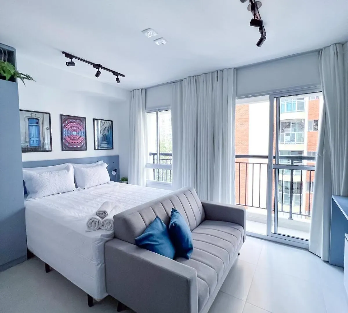Appartamento Loft Blue Door - Novo Apartamento No Paraiso San Paolo